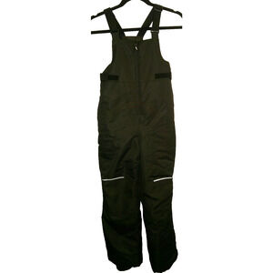 Swiss Tech Youth Boys Girls Ski Snow Pant size 10-12 Large Insulated Black